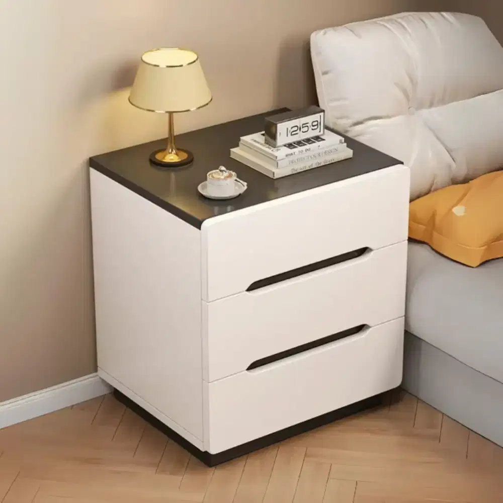 Meja nakas minimalis, meja laci lemari samping tempat tidur