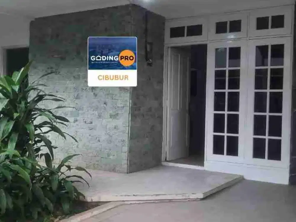 Di jual dan di sewakan rumah Rapi siap Huni Di Bukit Permai Cibubur Jakarta Timur