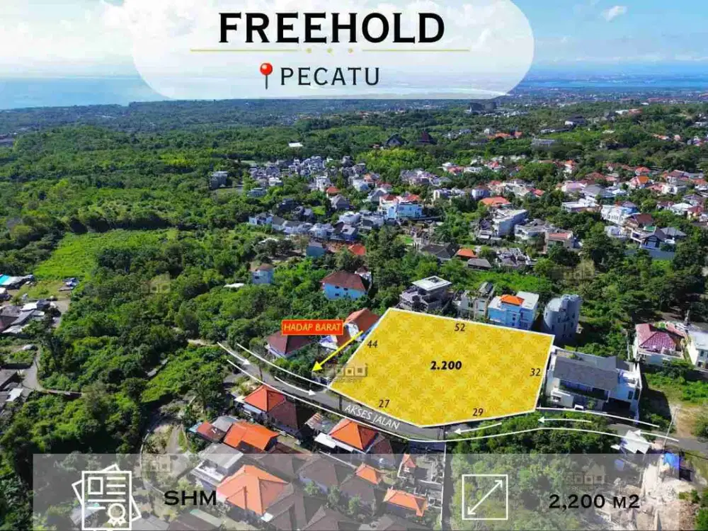 Ocean View Land For Sale – Uluwatu, Bali