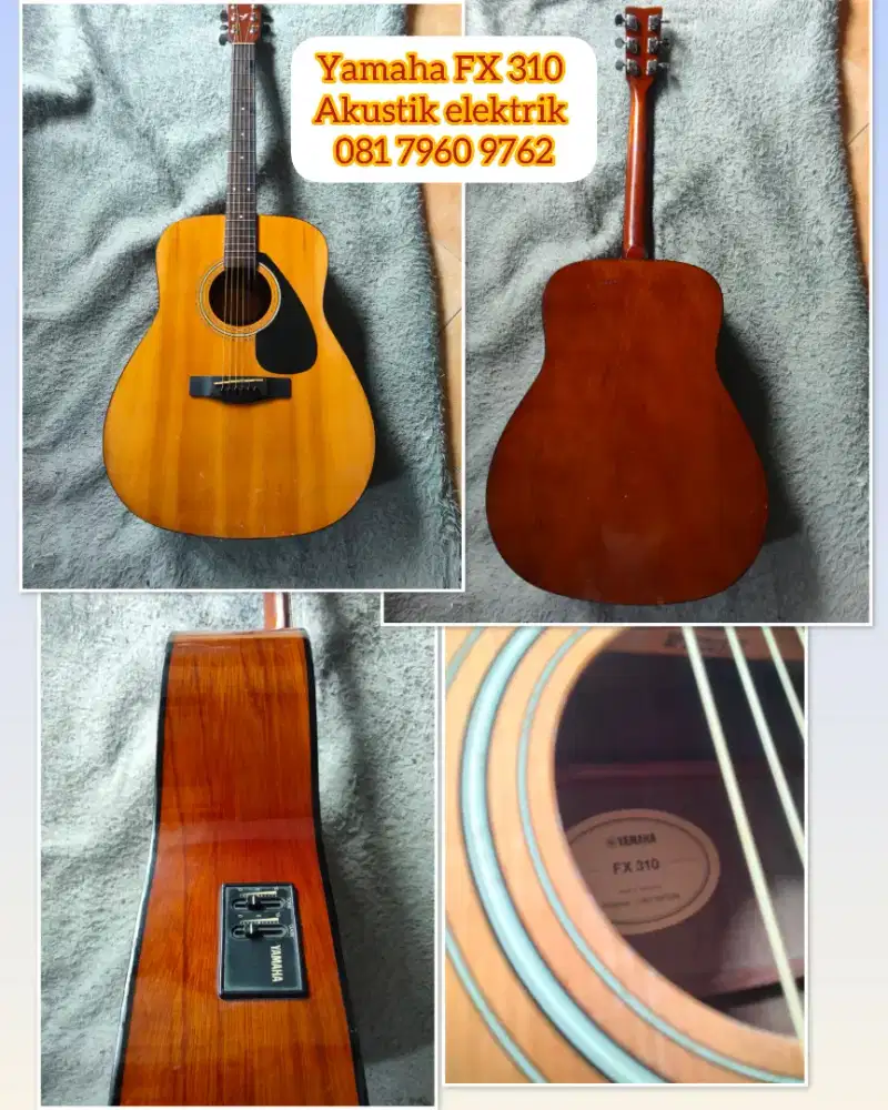 Original gitar Yamaha FX310 siap pakai