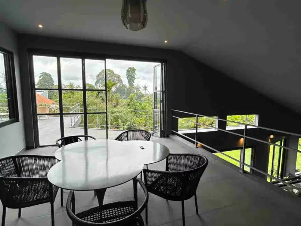 Di Jual Vila mewah cantik open space dan luas view jungle dan sawah di Ubud - Thumbnail 6