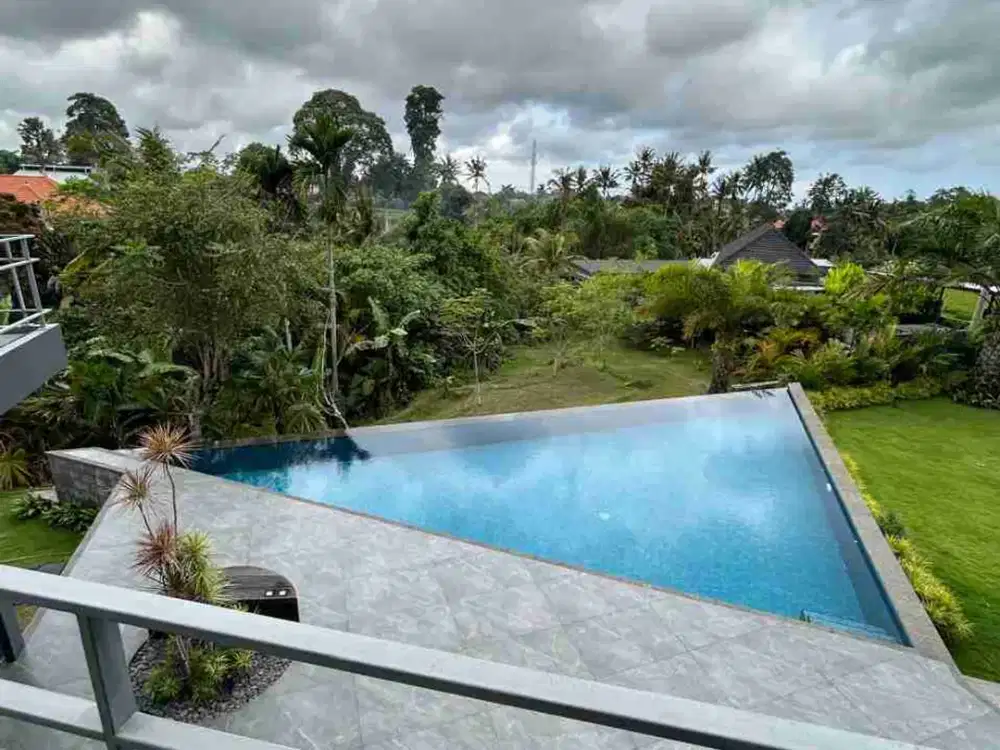 Vila mewah SHM open space 2 lantai strategis view jungle di Ubud