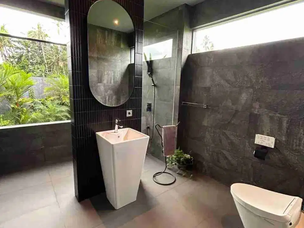 Di Jual Vila mewah cantik open space dan luas view jungle dan sawah di Ubud - Thumbnail 10