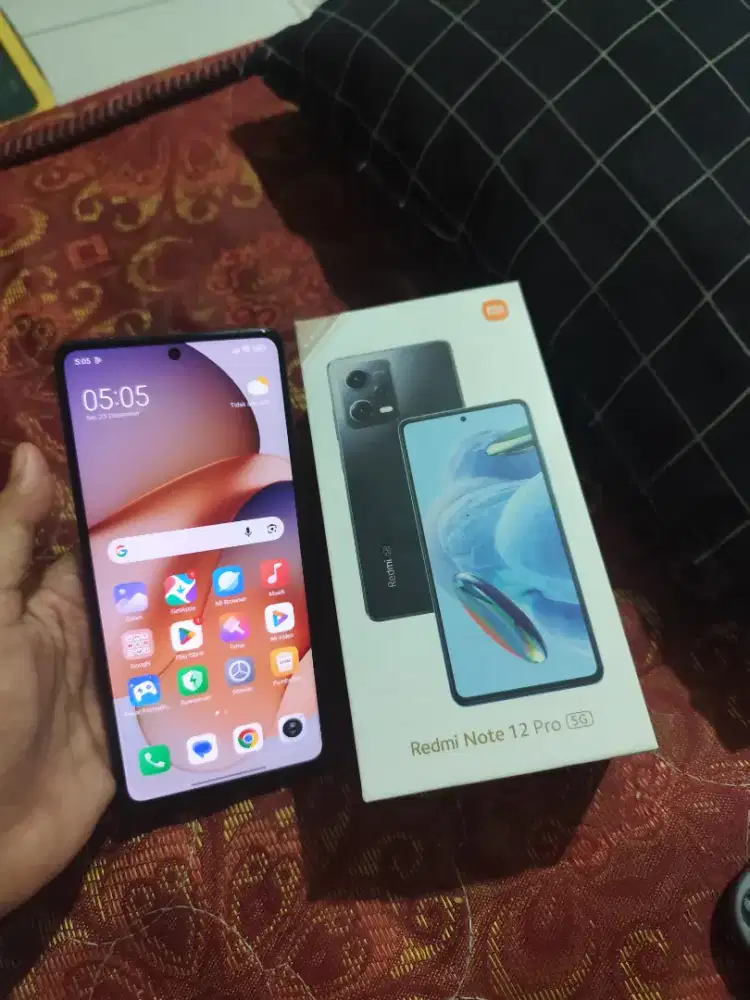 Redmi note 12 pro 5g ram 8/256gb fullset