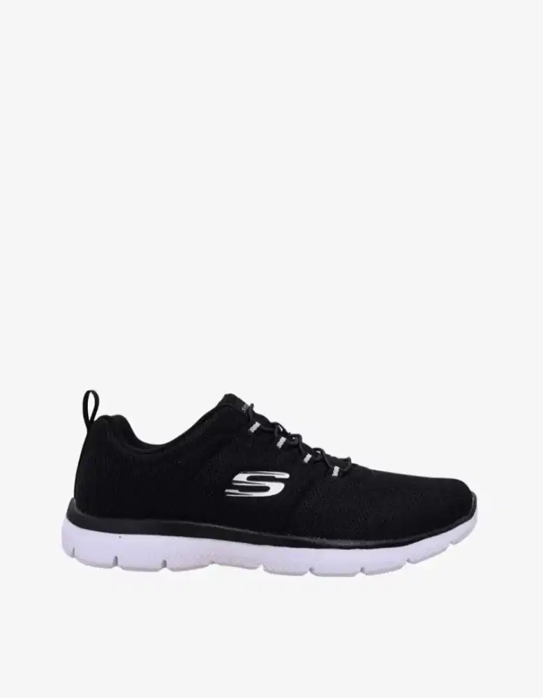 SKECHERS PURE GENIUS WOMANS TRAINING SHOES - BLACK