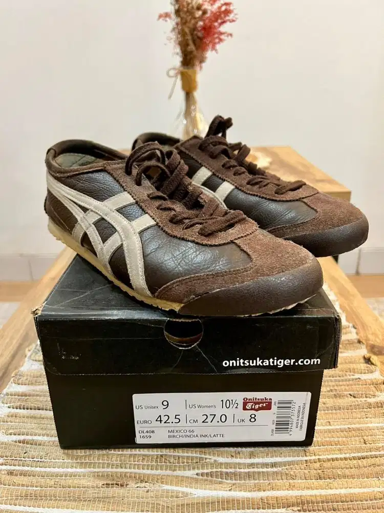 Onitsuka Tiger Mexico 66 Vin Black/Brown