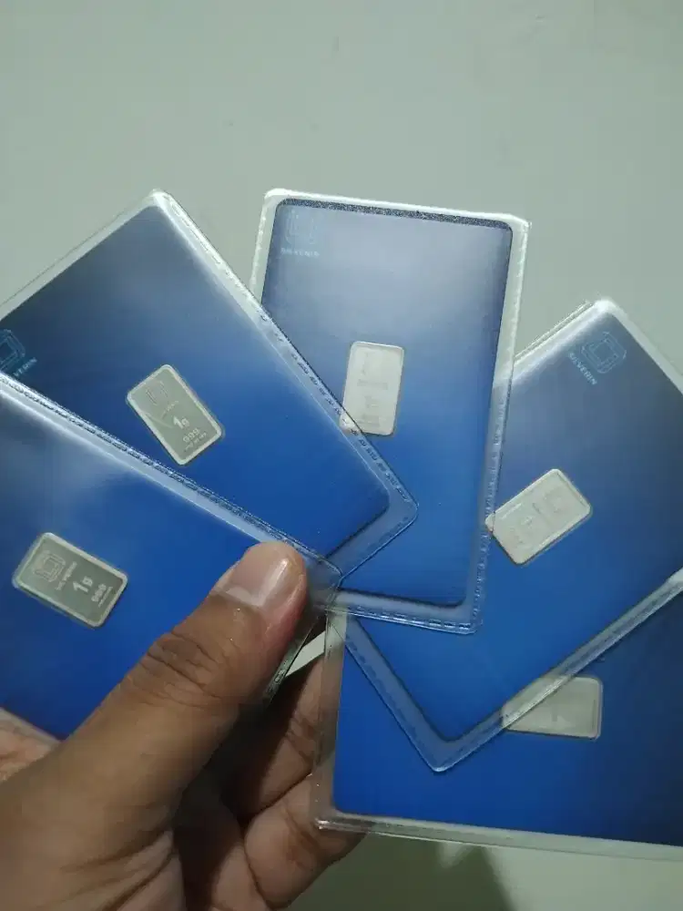 Perak batangan Silverin 1 gram