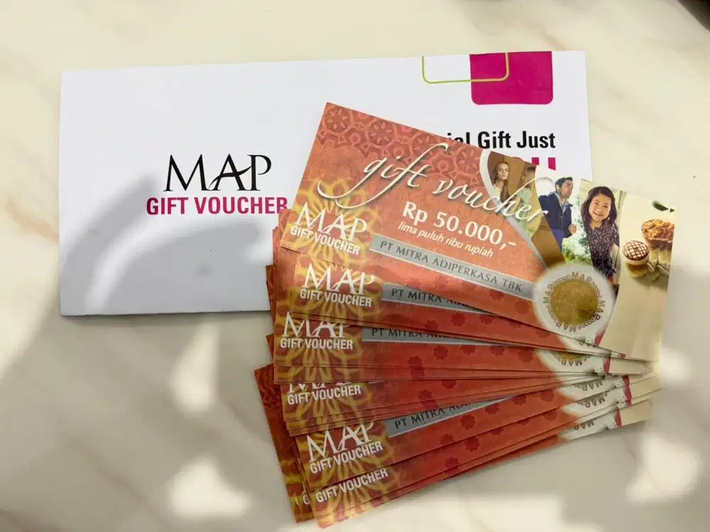 Voucher MAP masa berlaku puanjangg
