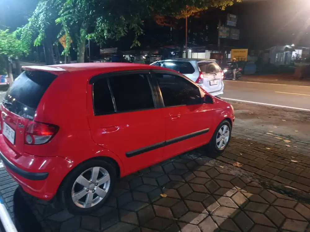 hyundai getz 1300cc merah