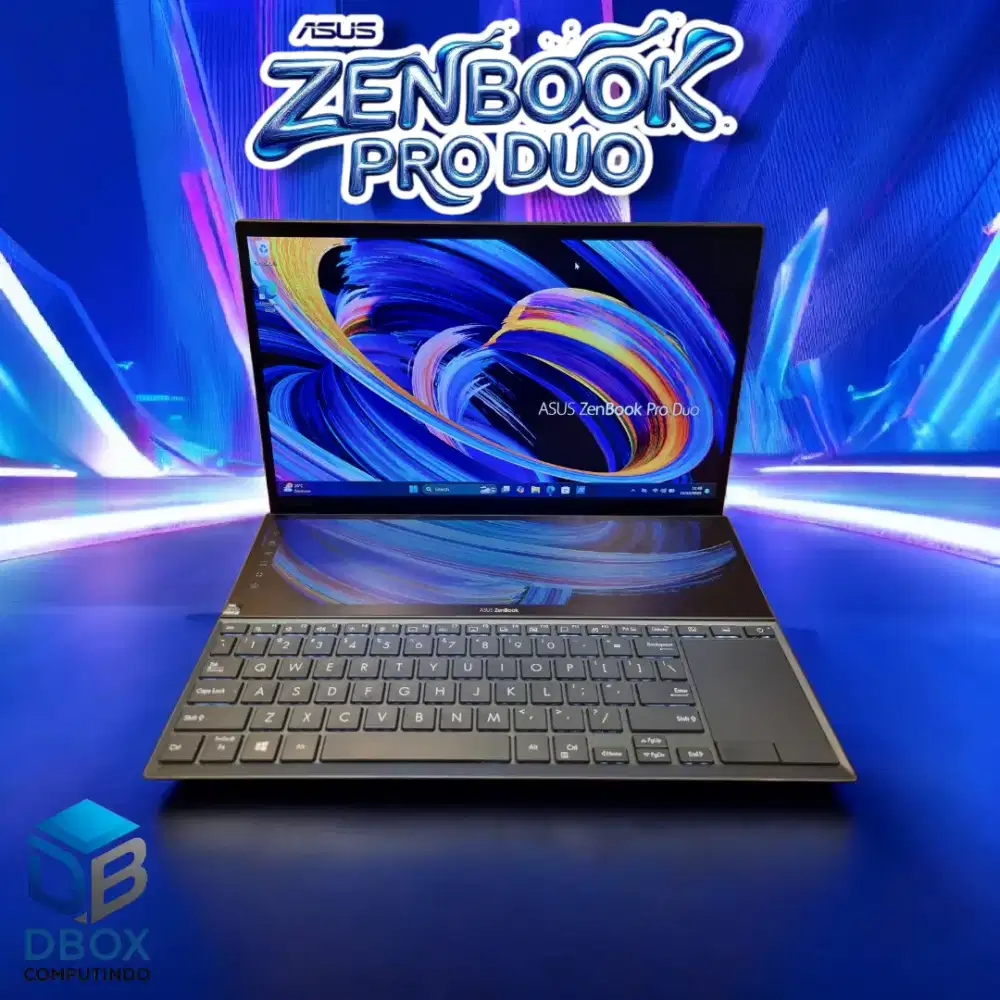 ASUS ZENBOOK PRO DUO - intel CORE i7 1165G7 - DUAL Screen