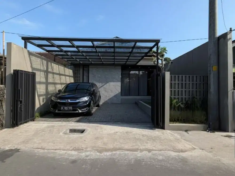 Rumah Design Mewah Tanah Luas Full Furnished di Purwomartani Kalasan