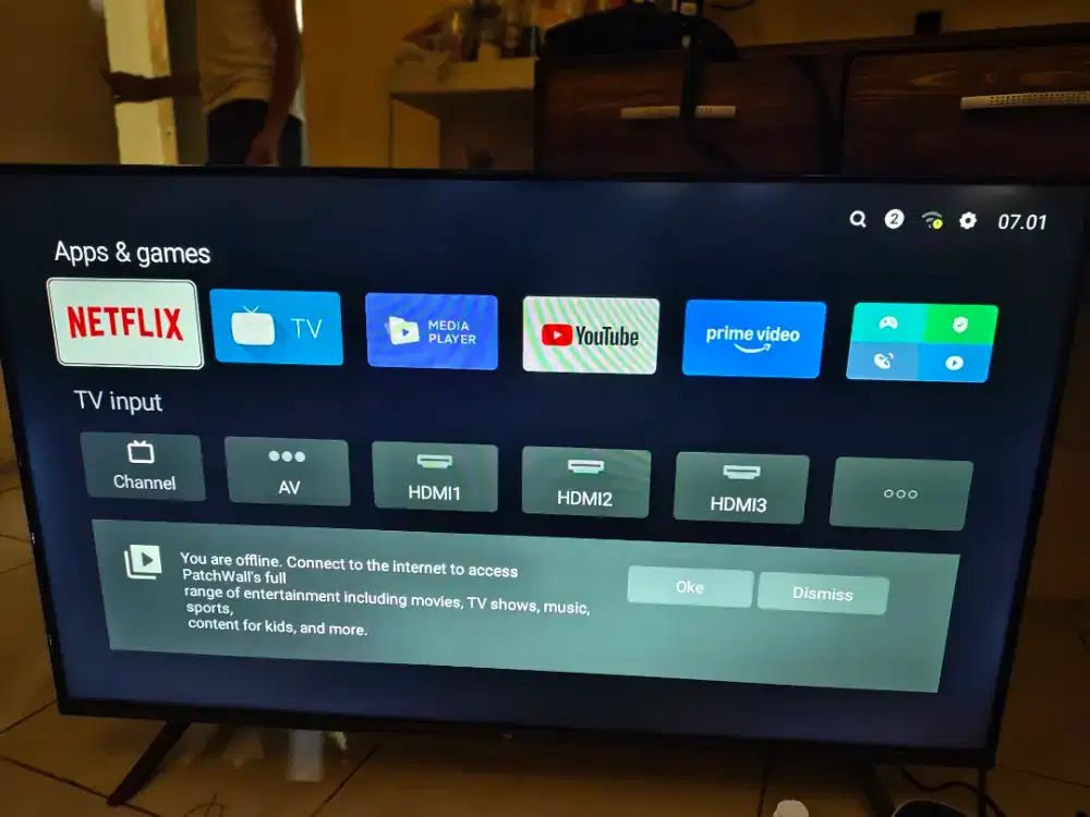 Dijual led xiomi 43 inc android digital