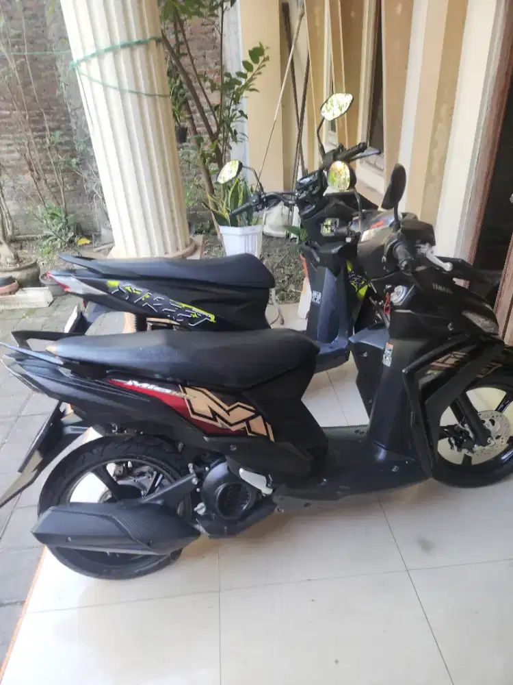 Mio 125 cw f1 injeksi hitam 2024 gbm
