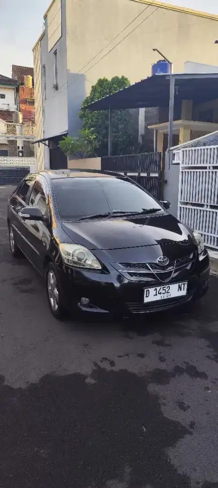 Vios G MT 2008 Warna Hitam Plat D Kota Bandung