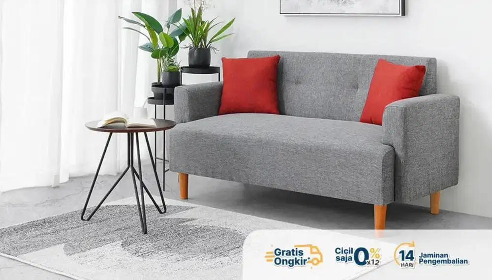 Informa - Aryana Sofa 2s Dark Grey