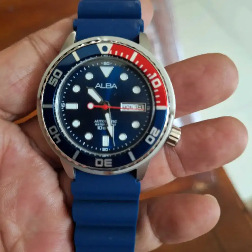 Preloved Koleksi Pribadi Alba Automatic Tuna Pepsi