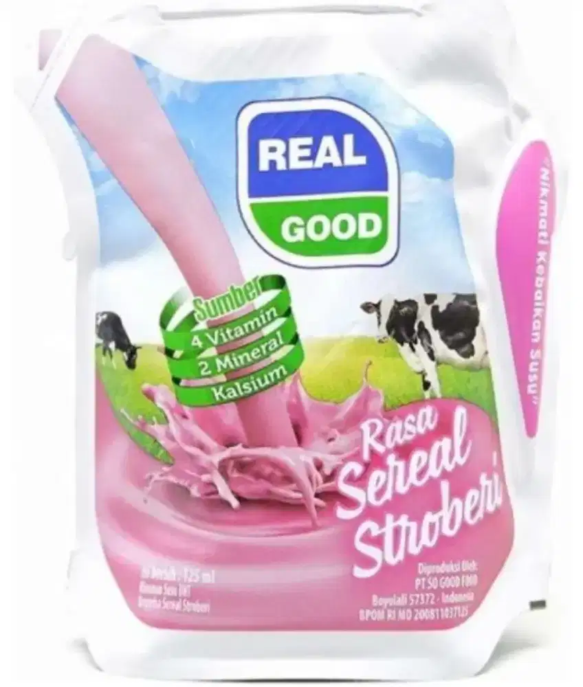 Susu UHT Real Good Teko 125 ml