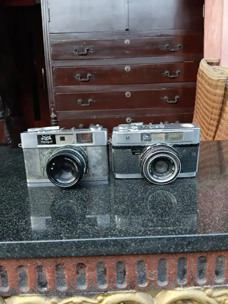 vintage borongan kamera antik minolta japan