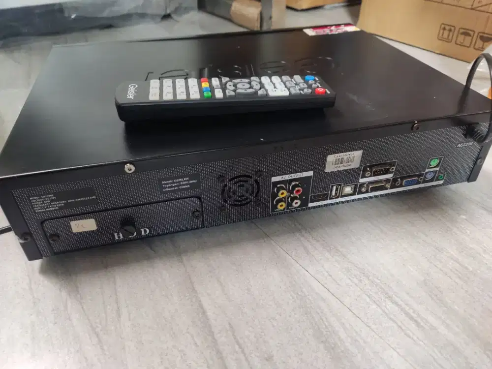 Media Player Karaoke Geisler OK5500 Hardisk 2TB