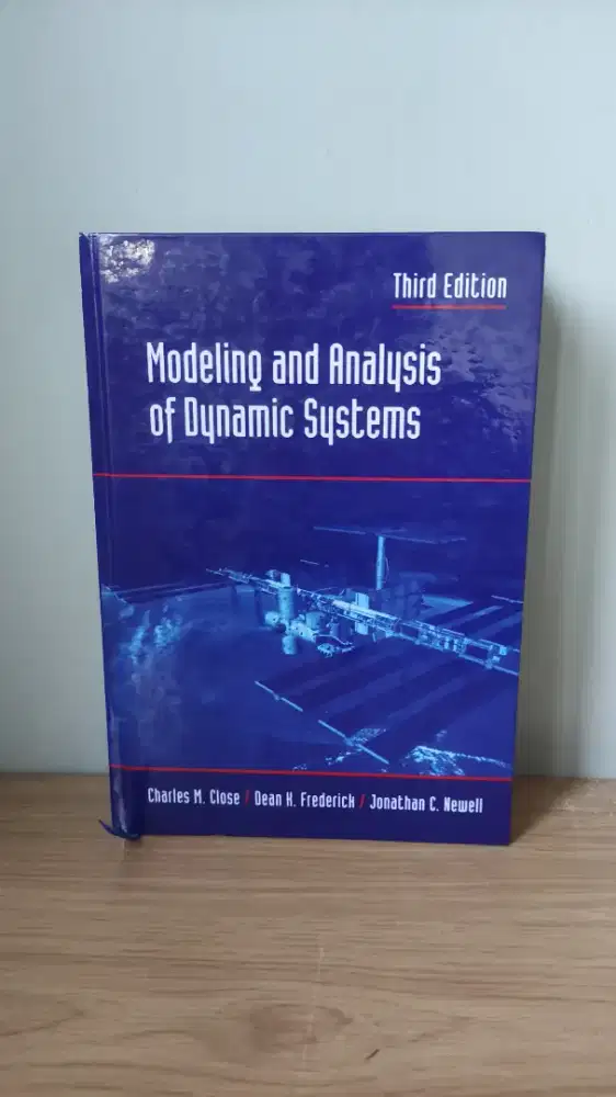 Modeling and Analysis of Dynamics Systems [PRELOVED]