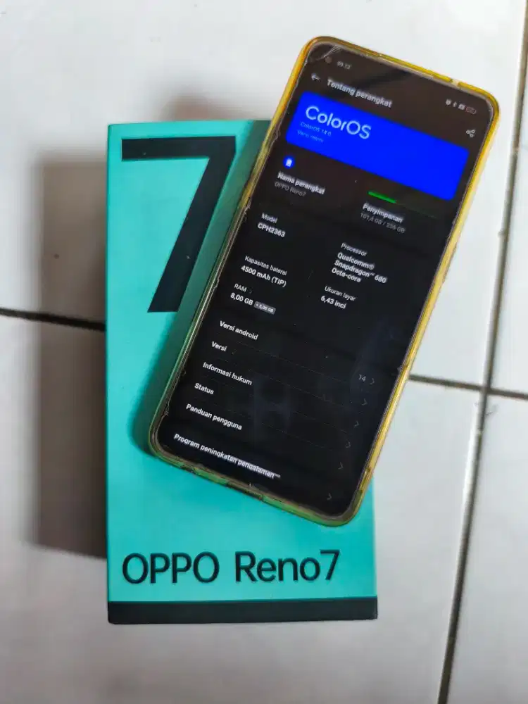 OPPO RENO 7 RAM 8+8/256GB