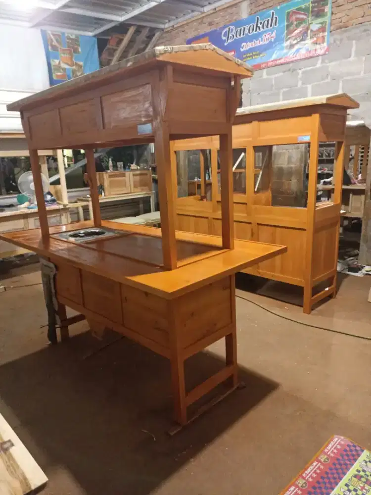 Gerobak Angkringan jg Melayani Pesanan Grobak Bakso Mie Bubur Sate dlL