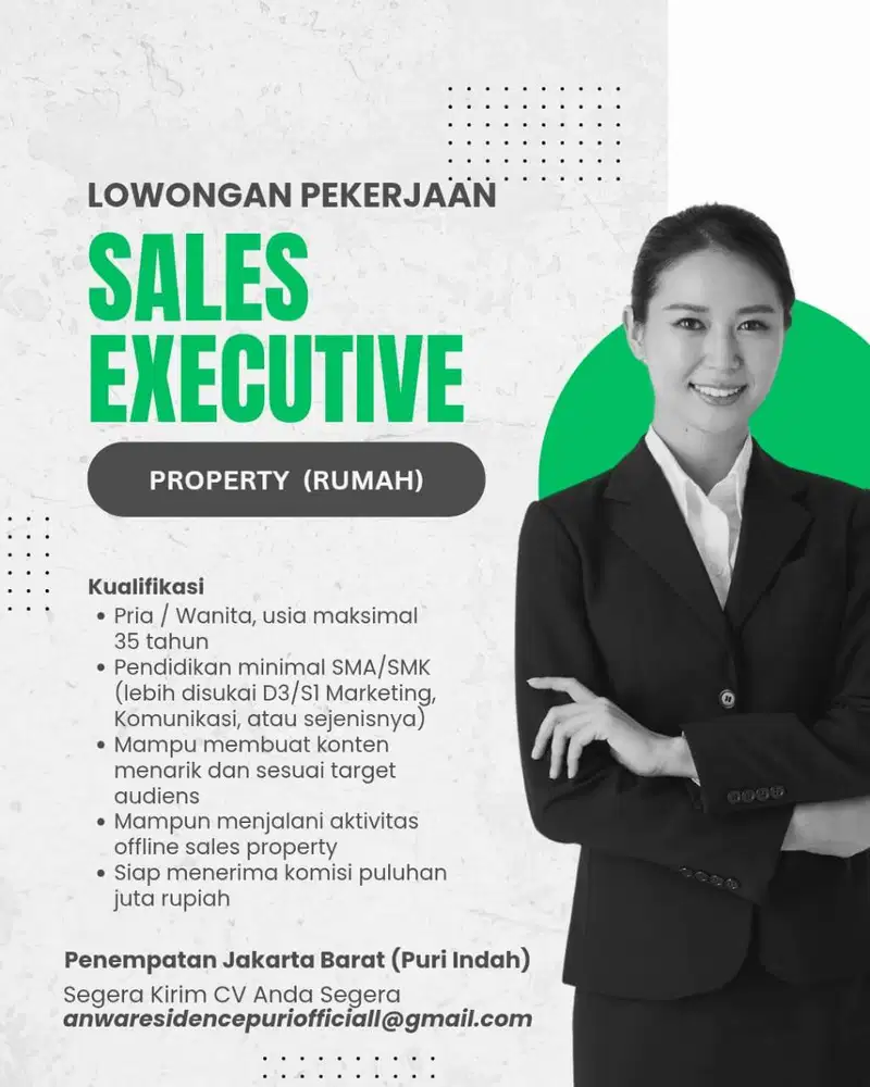 Lowongan Kerja Sales Property
