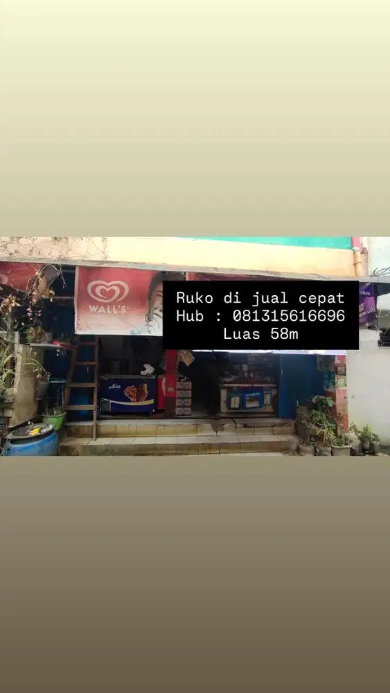 Dijual Ruko 2 lantai Strategis di pusat kota