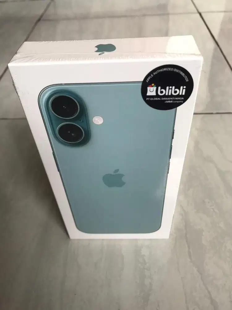 Iphone 16 Baru, segel garansi resmi