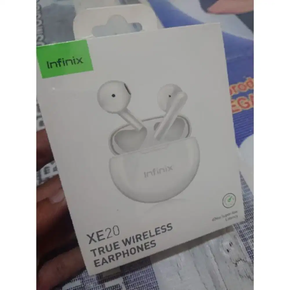 Tws infinix headset wireless tanpa kabel baru segel garansi resmi