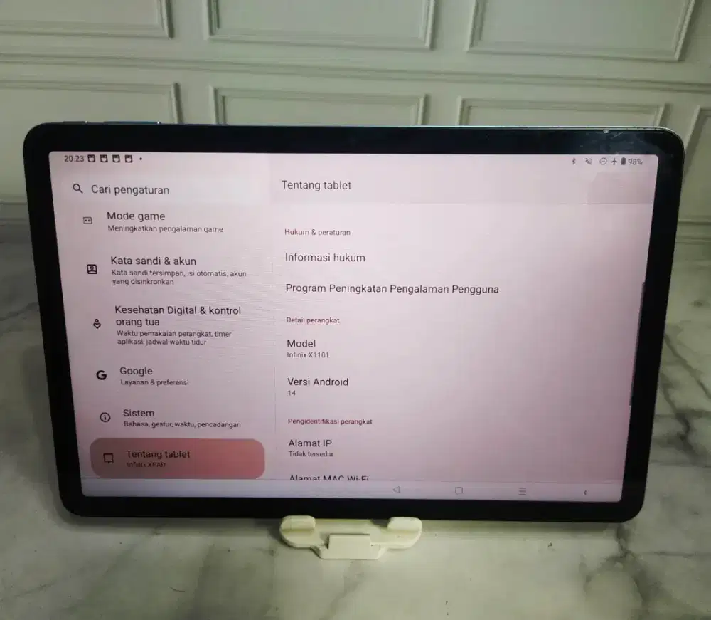 Tablet Infinix xpad 4/256gb