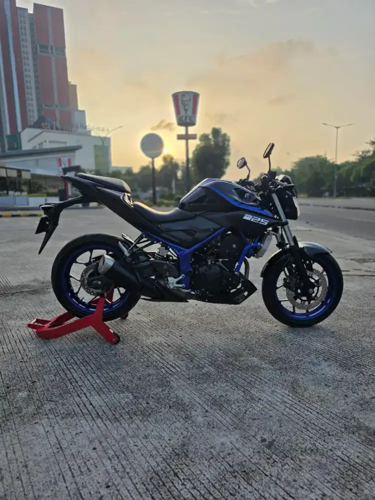 Yamaha MT25 Biru Mulus (Km 29rb Perak)