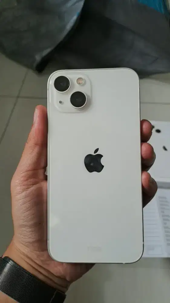 iPhone 13 128GB white mulus no minus Fullset ibox