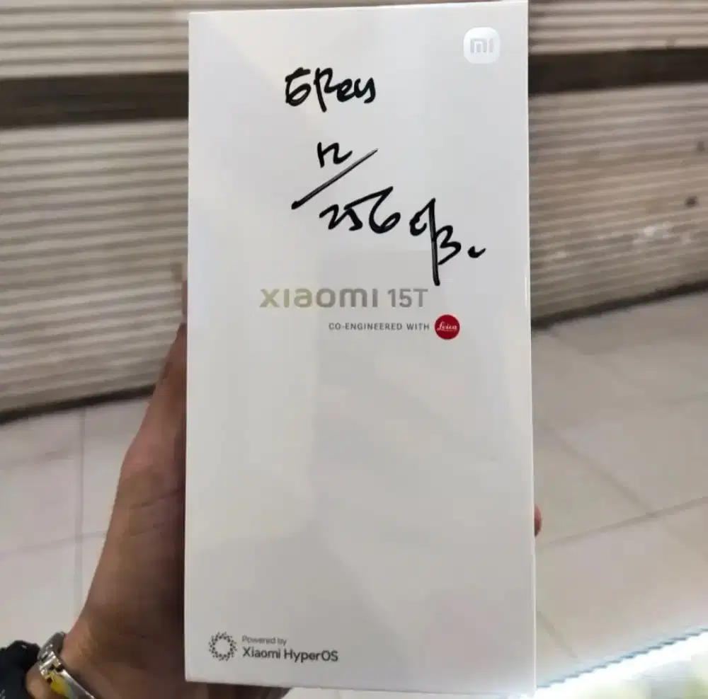 Xiaomi 15T 12GB+256GB Grey BNIB Garansi Resmi Indonesia