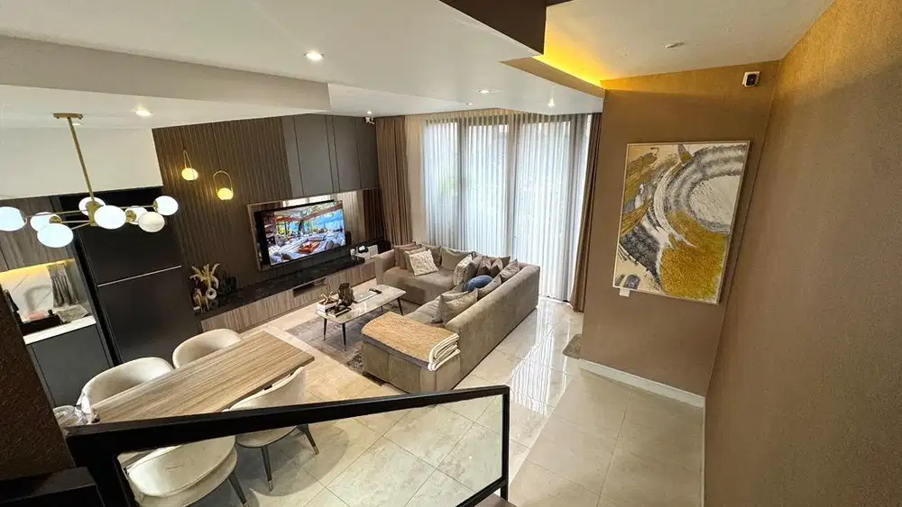 DIJUAL RUMAH 4 LANTAI FULL FURNISH DAN ELEKTRONIK