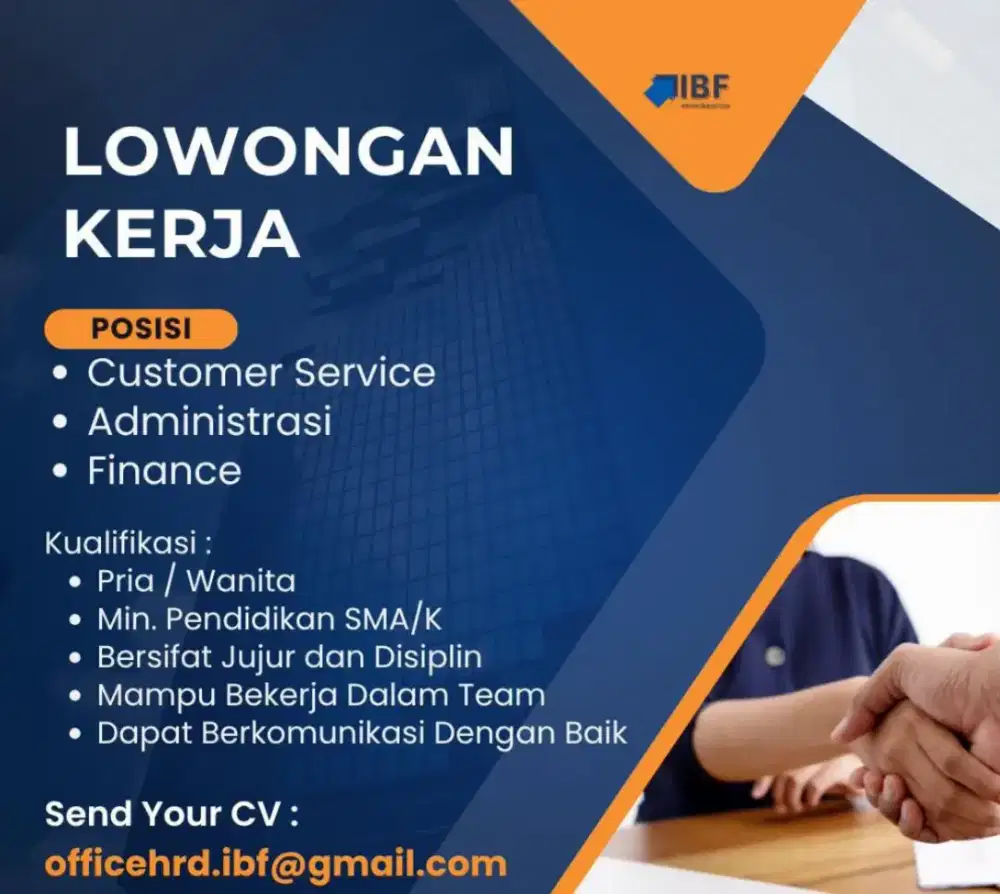Info lowongan pekerjaan