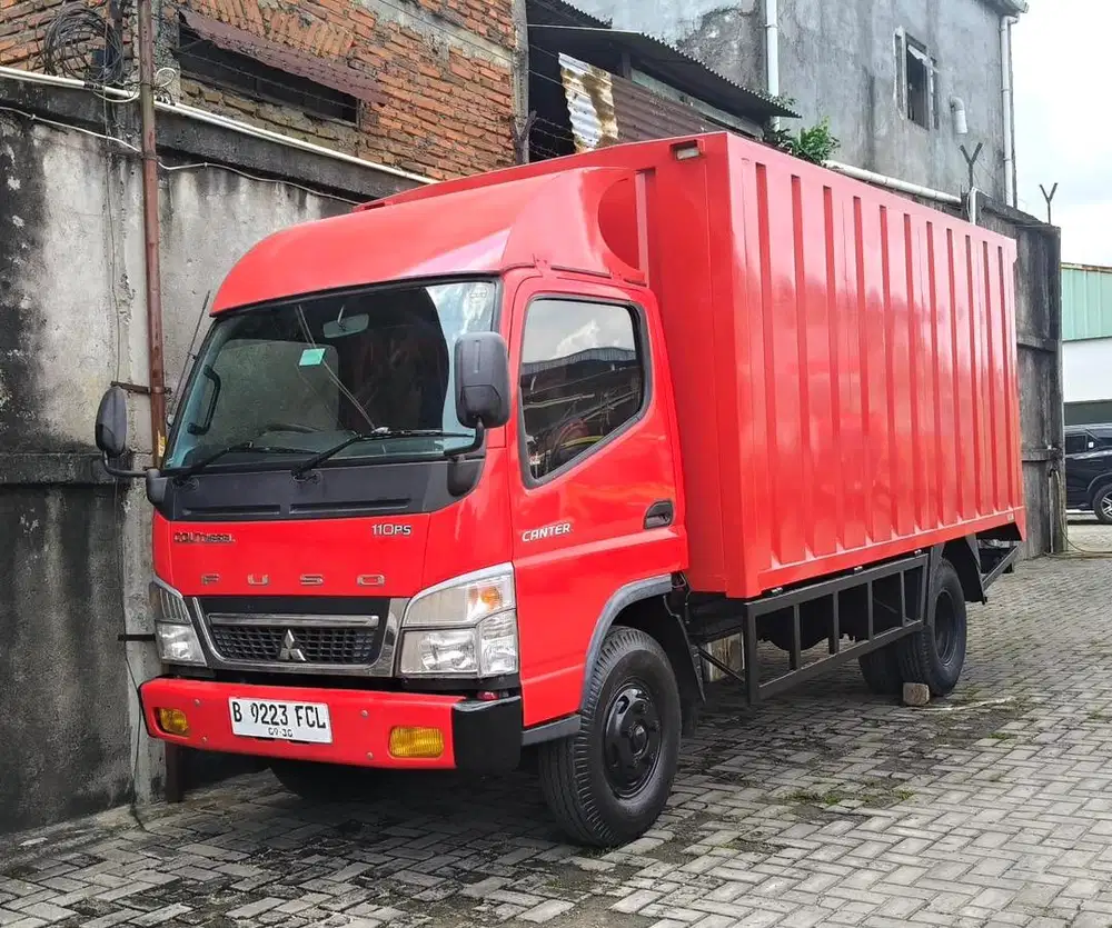 MULUS+banBARU MURAH CDD Mitsubishi coltdiesel canter box besi 2020 bok