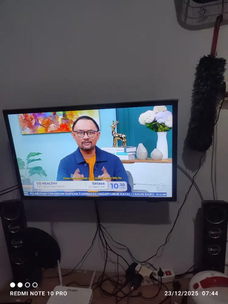 Jual TV polytron 32 inch baru suara bagus