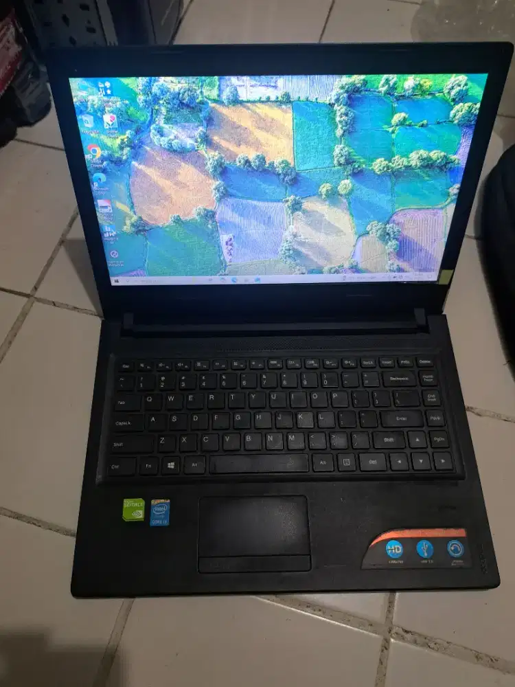 Laptop core i3 gen 5 dual vga