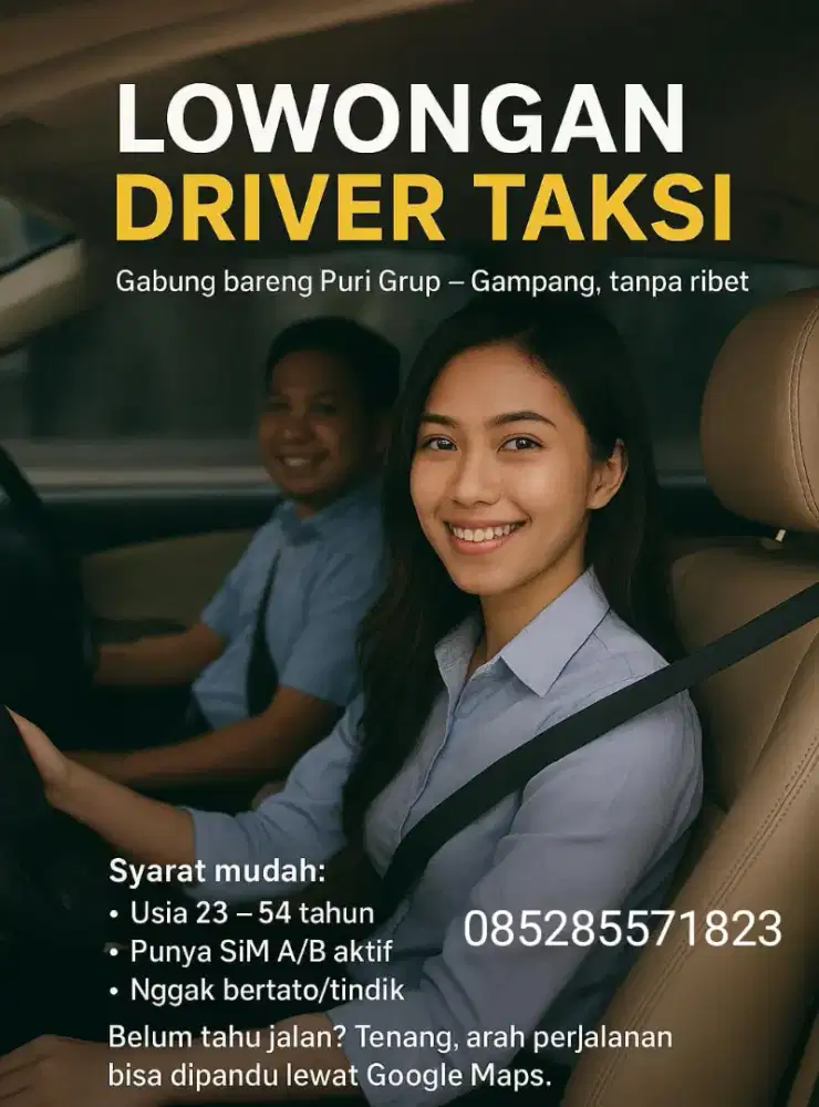 LOWONGAN  DRIVER BLUEBIRD