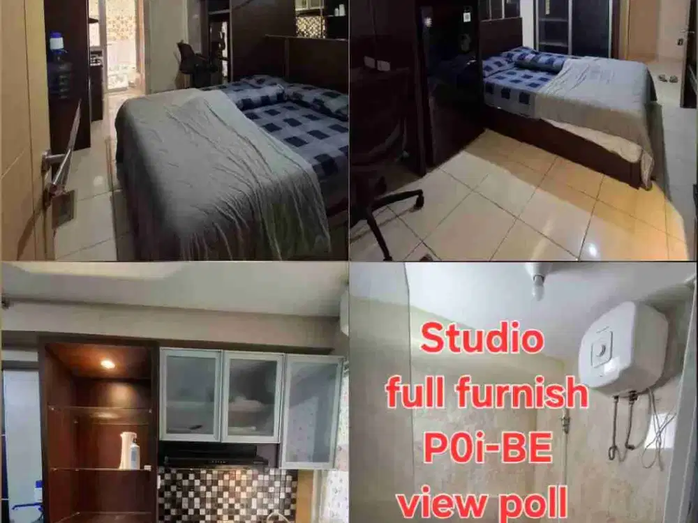 sewa Tahunan full furnish studio bycitihome
