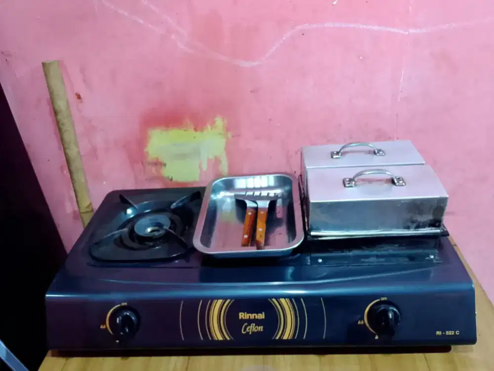 Kompor pancong 2 tungku