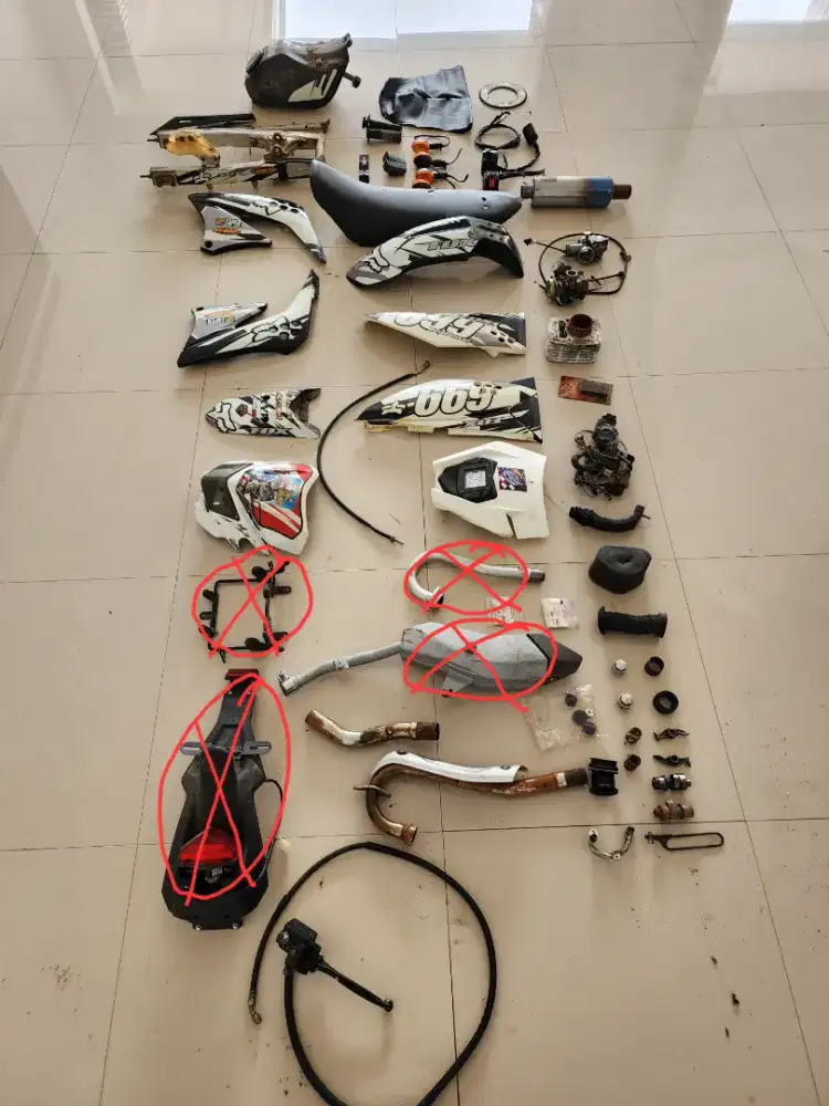 Jual bekas motor KLX 150s