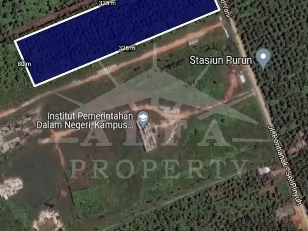 Jual Tanah Luas SHM Siap Bangun Jalan Akses Lebar Bebas Banjir