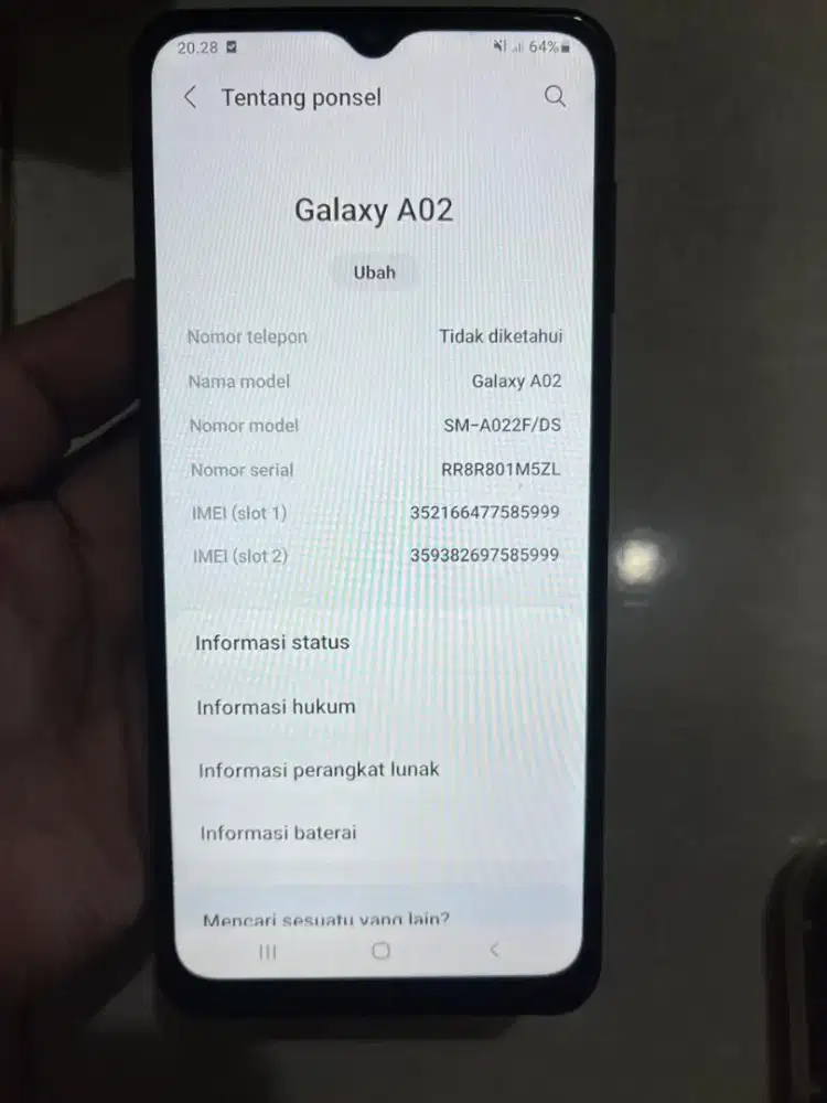 Jual cepet HP samsung