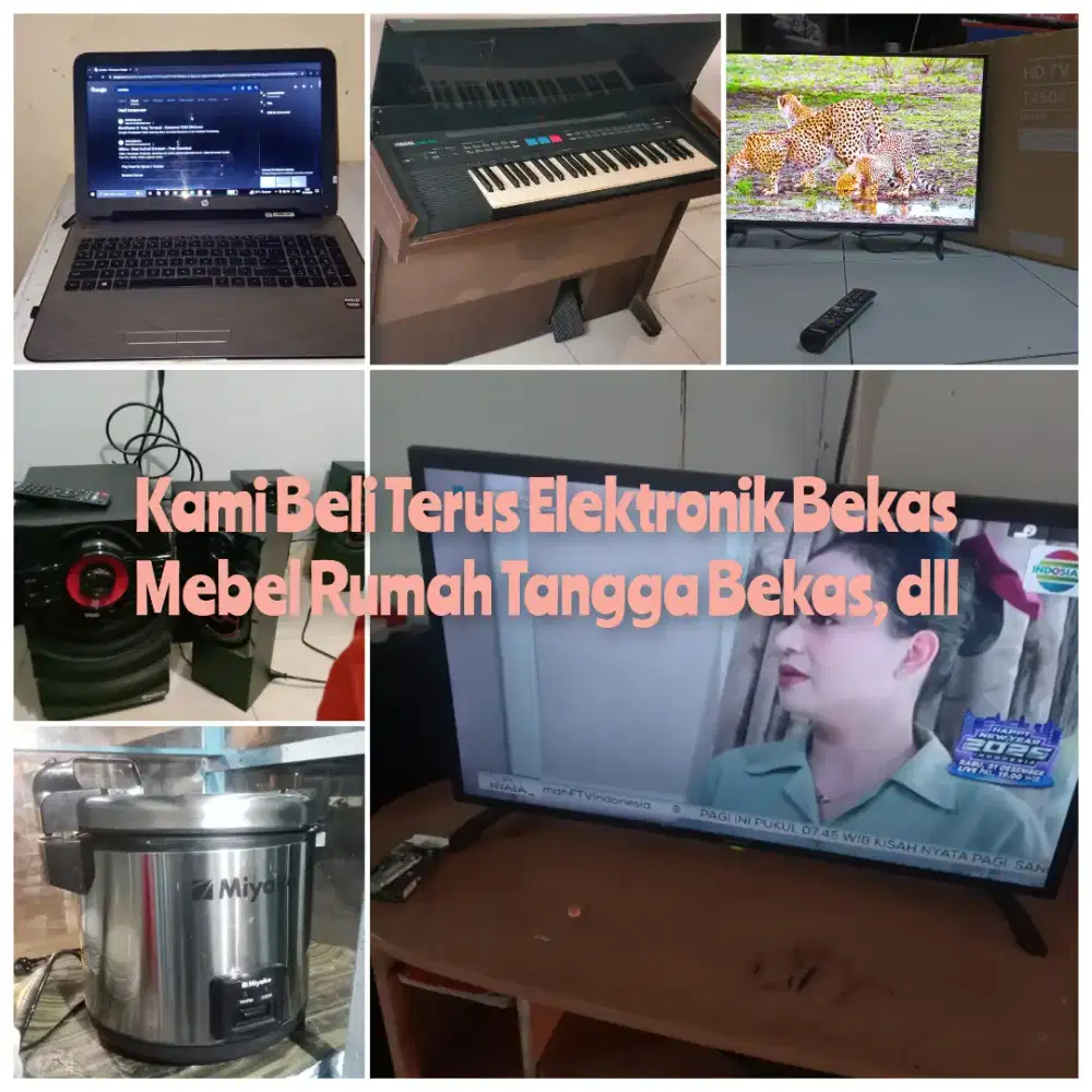 Terima Terus Barkas TV LED, Lcd, Speaker, Monitor dan elektronik lain