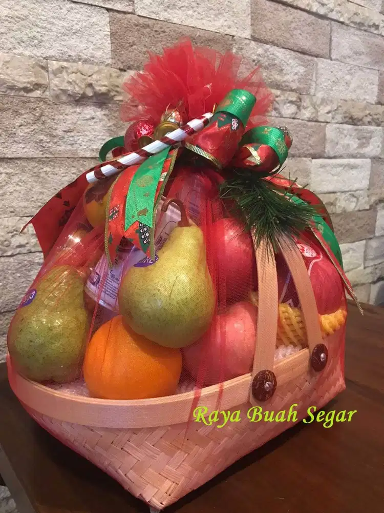 Parcel Natal Buah Segar SET-D Hampers Buah Import