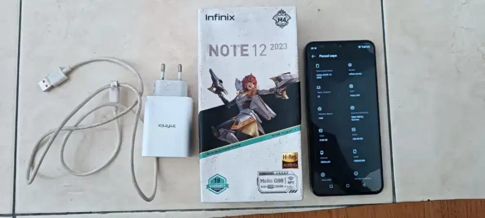 Dijual Hp Infinix Note 12 Pro 8+8 256 GB