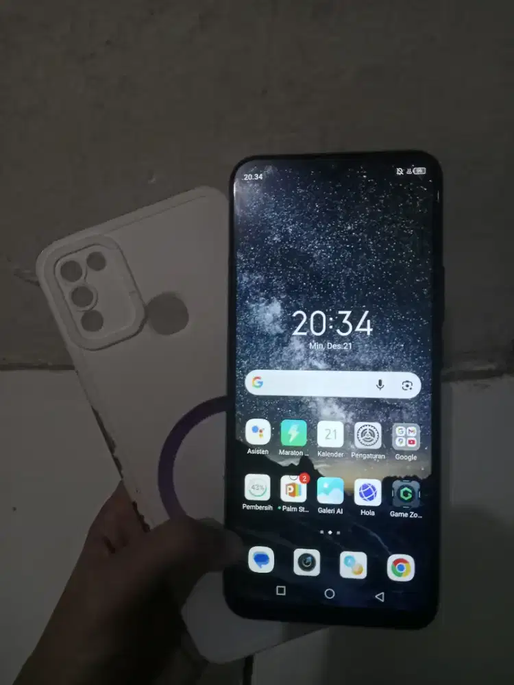 DI JUAL HP Infinix Hot 11 Play 
dengan RAM 4 GB, penyimpanan 64GB