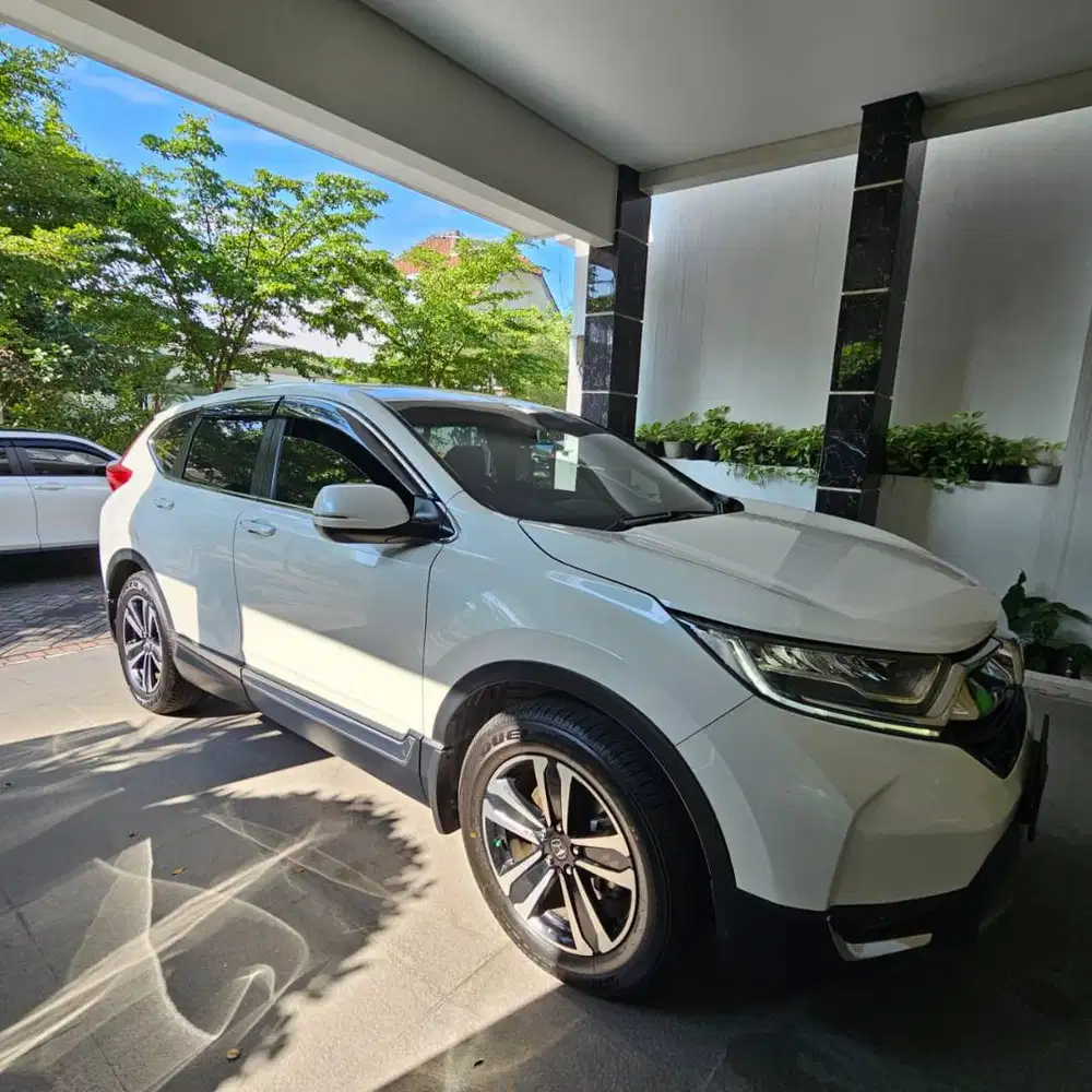 CRV 1.5 Turbo Prestige 2019 Akhir Putih Mutiara - AN Sendiri KM rendah